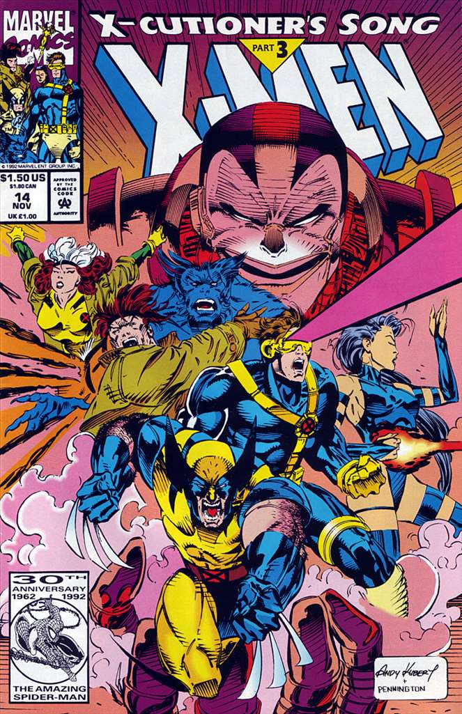 X-Men (2nd Series) #14, Comic Book, Back Issue, buy comics online, comic book store guelph, online comic book store, local comic shop, Long Box Silver's Comics