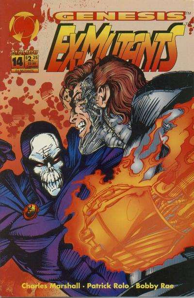 Ex-Mutants (Malibu) #14, Comic Book, Back Issue, buy comic books online, order comics online, marvel comics, sell comic books, online, comic websites, comic store,  vintige comic books, comic book store guelph, comic book store, comic book store near me, Long Box Silver's Comic Book Store