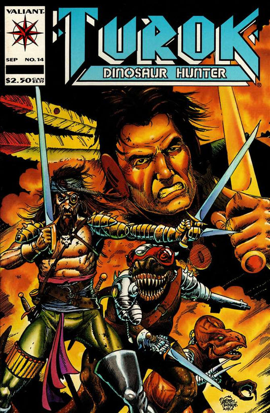Turok, Dinosaur Hunter #14, Comic Book, Back Issue, buy comic books online, order comics online, marvel comics, sell comic books, online, comic websites, comic store,  vintige comic books, comic book store guelph, comic book store, comic book store near me, Long Box Silver's Comic Book Store