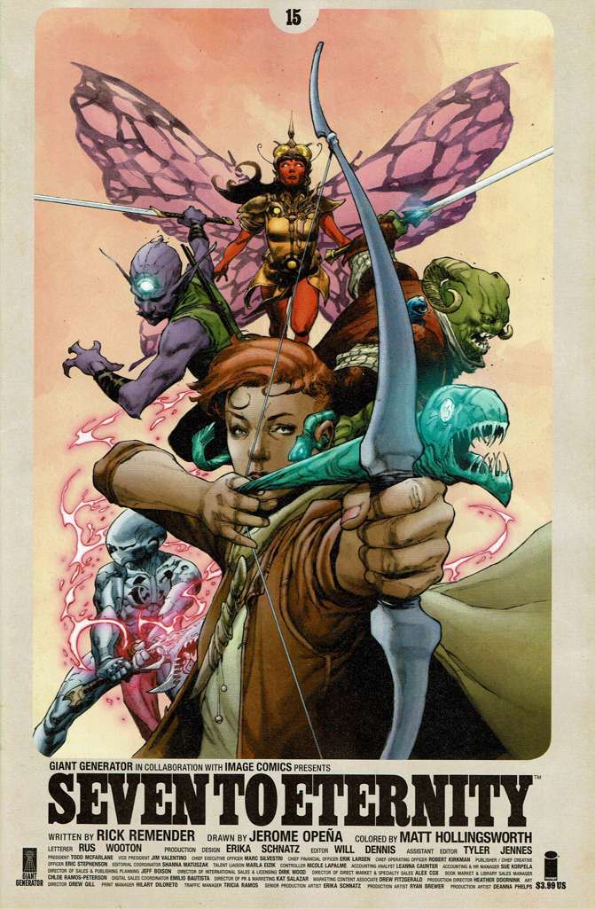 Seven to Eternity (Full Series Set) #1-17 (VF-NM)
