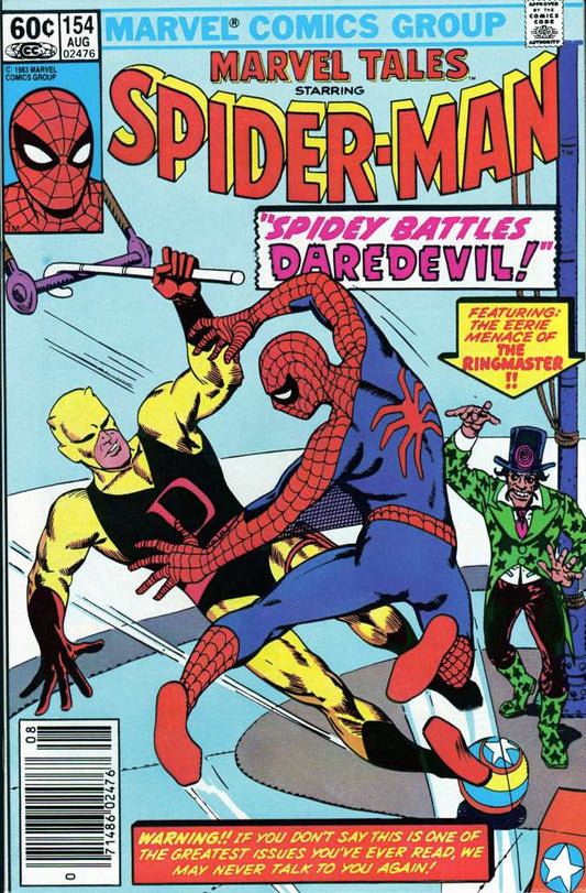 Marvel Tales (2nd Series) #154/NS (VF-NM), Comic Book, buy comic books online, online comic book store canada, sell comic books, online, comic websites, comic store,  vintige comic books, comic book store guelph, comic book store,  Long Box Silver's Comics 