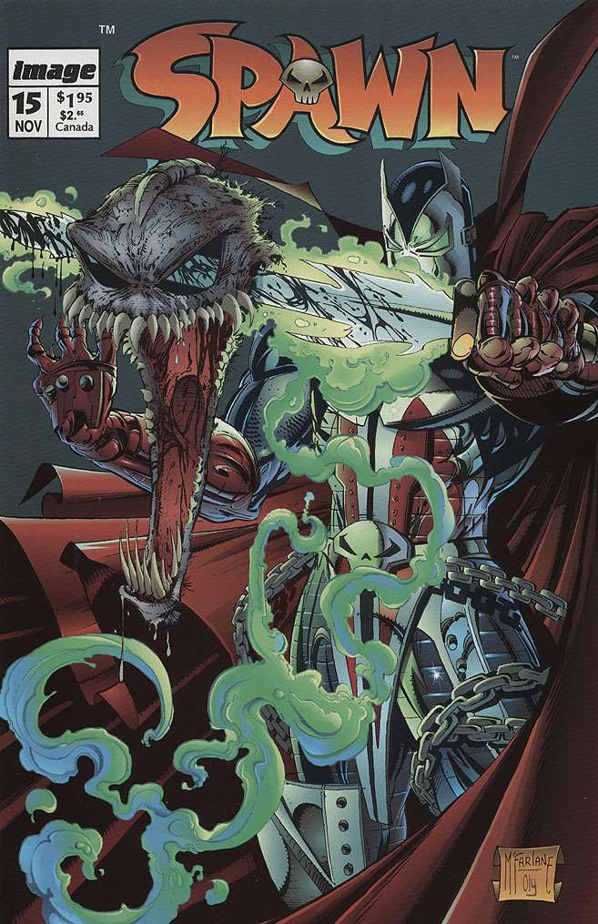 Spawn #15 (VF-NM), Comic Book, Back Issue, buy comic books online, online comic book store canada, sell comic books, online, comic websites, comic store,  vintige comic books, comic book store guelph, comic book store, comic book store near me, Long Box Silver's Comics 