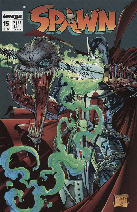Spawn #15 (VF-NM), Comic Book, Back Issue, buy comic books online, online comic book store canada, sell comic books, online, comic websites, comic store,  vintige comic books, comic book store guelph, comic book store, comic book store near me, Long Box Silver's Comics 