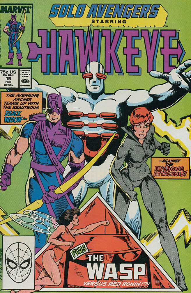 Solo Avengers #15 (F), Comic Book, Back Issue, buy comic books online, order comics online, marvel comics, sell comic books, online, comic websites, comic store,  vintige comic books, comic book store guelph, comic book store, comic book store near me, Long Box Silver's Comic Book Store