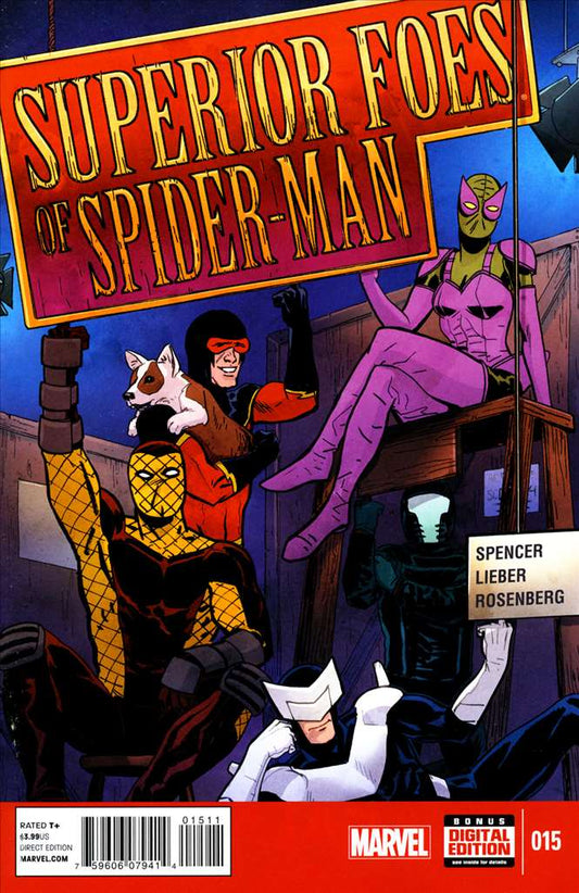 Superior Foes of Spider-Man, The #15, Comic Book, Back Issue, buy comic books online, order comics online, marvel comics, sell comic books, online, comic websites, comic store,  vintige comic books, comic book store guelph, comic book store, comic book store near me, Long Box Silver's Comic Book Store
