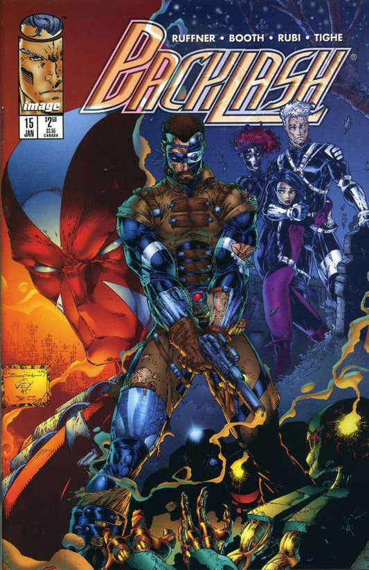 Backlash #15 (VF-NM), Comic Book, Back Issue, buy comic books online, online comic book store canada, sell comic books, online, comic websites, comic store,  vintige comic books, comic book store guelph, comic book store, comic book store near me, Long Box Silver's Comics 