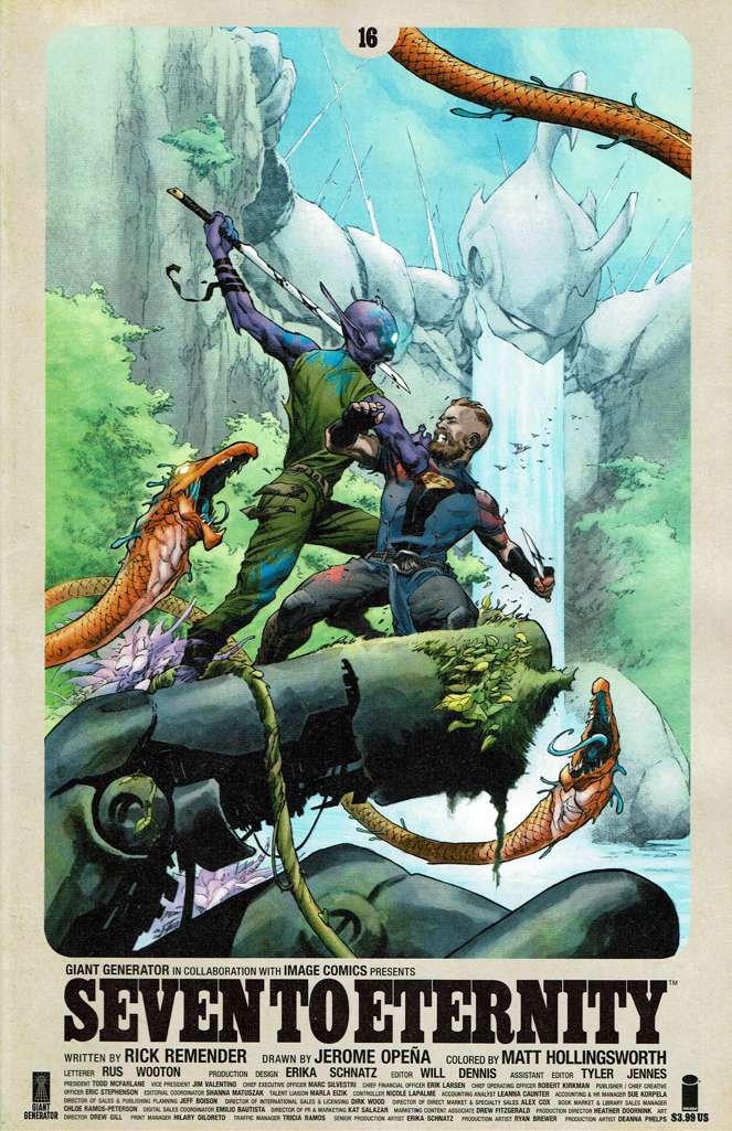 Seven to Eternity (Full Series Set) #1-17 (VF-NM)