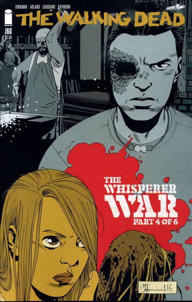 The Walking Dead (Image) #160/A, Image Comics, Comic Book, Back Issue, buy comics online, comic book store guelph, online comic book store, local comic shop, Long Box Silver's Comics