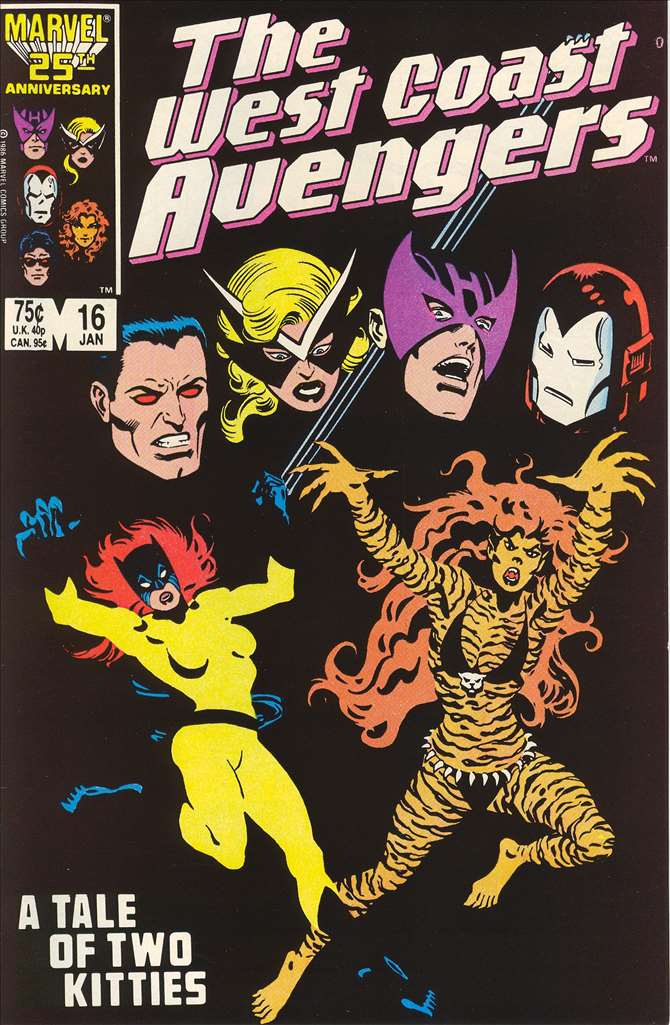 West Coast Avengers #16, Comic Book, Back Issue, buy comics online, comic book store guelph, online comic book store, local comic shop, Long Box Silver's Comics