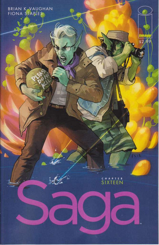 Saga (Image) #16 (VF-NM), Comic Book, Back Issue, buy comic books online, online comic book store canada, sell comic books, online, comic websites, comic store,  vintige comic books, comic book store guelph, comic book store, comic book store near me, Long Box Silver's Comics 