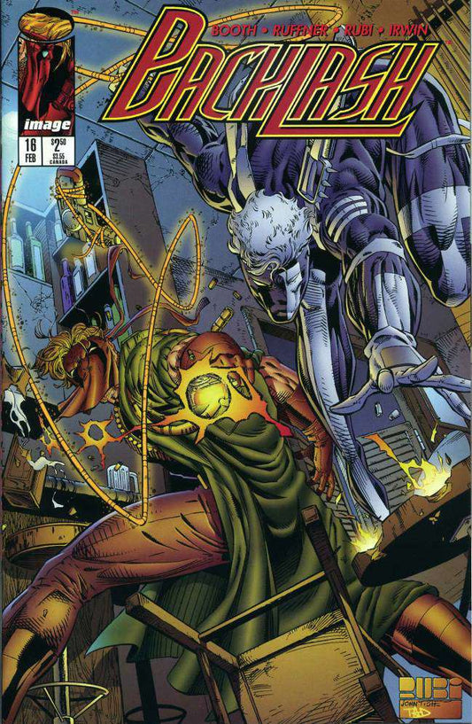 Backlash #16 (VF-NM), Comic Book, Back Issue, buy comic books online, online comic book store canada, sell comic books, online, comic websites, comic store,  vintige comic books, comic book store guelph, comic book store, comic book store near me, Long Box Silver's Comics 