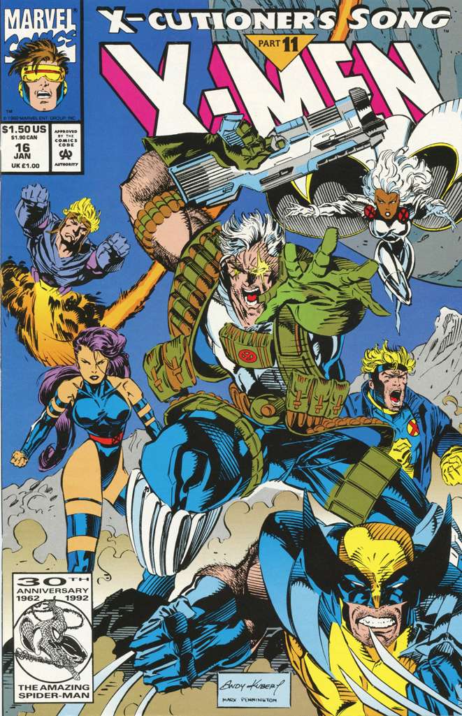 X-Men (2nd Series) #16 (VF-NM), Comic Book, buy comic books online, online comic book store canada, sell comic books, online, comic websites, comic store,  vintige comic books, comic book store guelph, comic book store,  Long Box Silver's Comics 