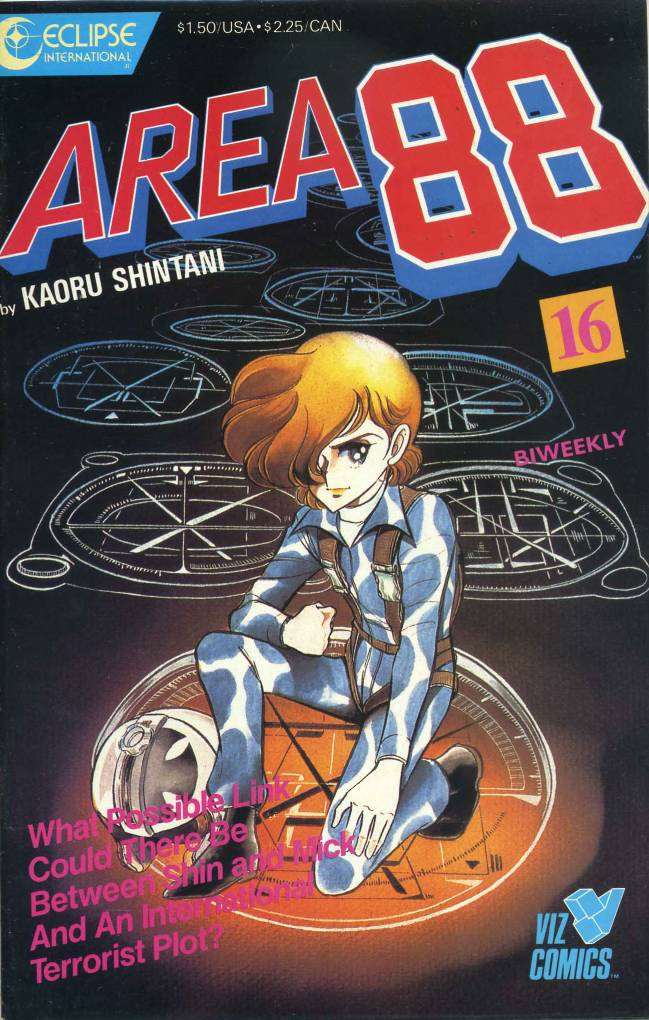 Area 88 #16, Comic Book, Back Issue, buy comic books online, order comics online, marvel comics, sell comic books, online, comic websites, comic store,  vintige comic books, comic book store guelph, comic book store, comic book store near me, Long Box Silver's Comic Book Store