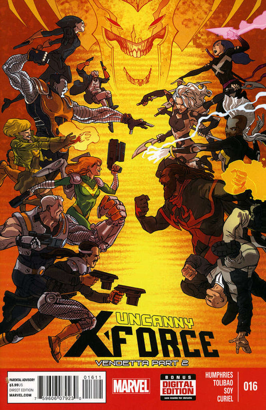 Uncanny X-Force (2nd Series) #16 (VF-NM), Comic Book, Back Issue, buy comic books online, online comic book store canada, sell comic books, online, comic websites, comic store,  vintige comic books, comic book store guelph, comic book store, comic book store near me, Long Box Silver's Comics 
