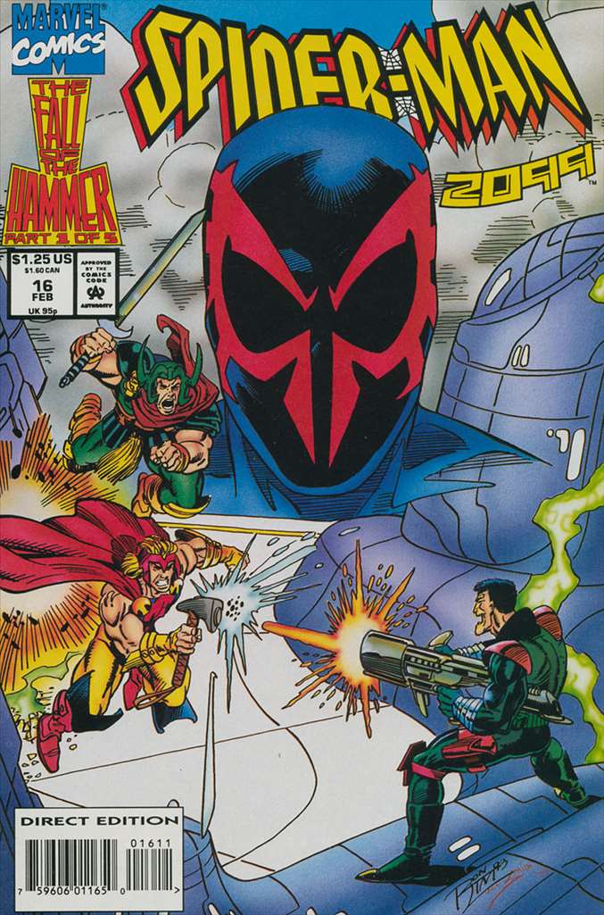 Spider-Man 2099 #16, Comic Book, Back Issue, buy comic books online, order comics online, marvel comics, sell comic books, online, comic websites, comic store,  vintige comic books, comic book store guelph, comic book store, comic book store near me, Long Box Silver's Comic Book Store