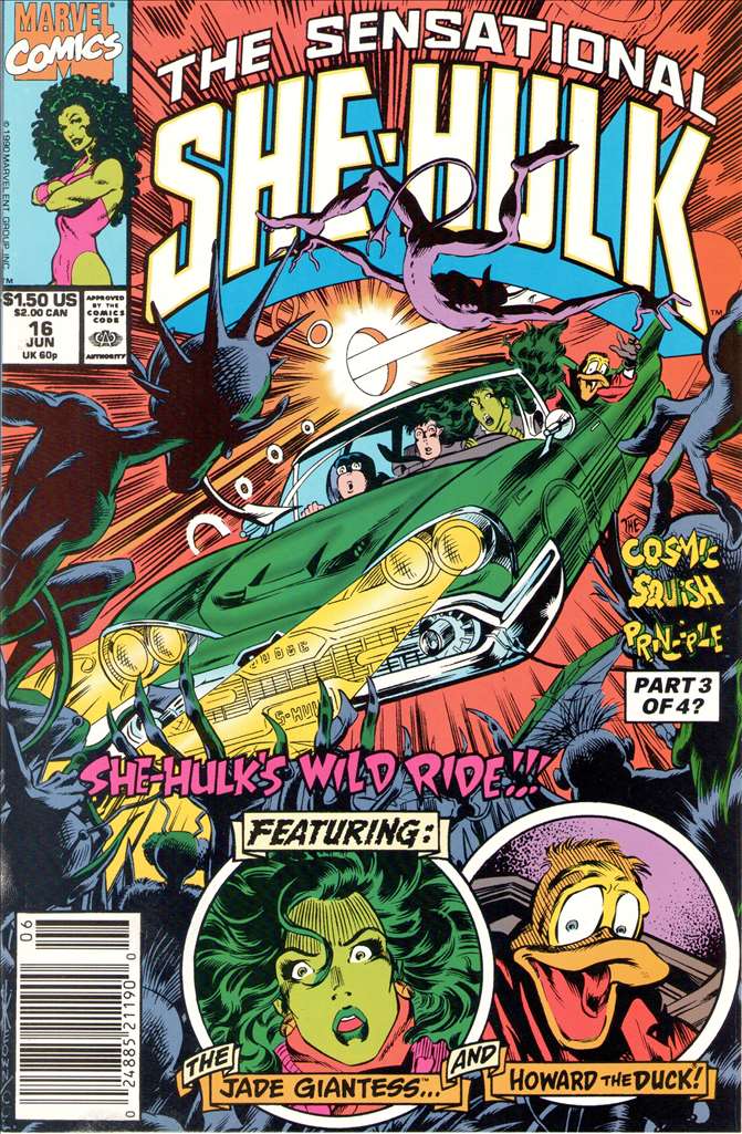 Sensational She-Hulk, The #16/NS (VF-NM), Comic Book, buy comic books online, online comic book store canada, sell comic books, online, comic websites, comic store,  vintige comic books, comic book store guelph, comic book store,  Long Box Silver's Comics 