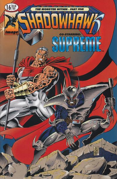 ShadowHawk (1st Series) #16, Comic Book, Back Issue, buy comic books online, order comics online, marvel comics, sell comic books, online, comic websites, comic store,  vintige comic books, comic book store guelph, comic book store, comic book store near me, Long Box Silver's Comic Book Store