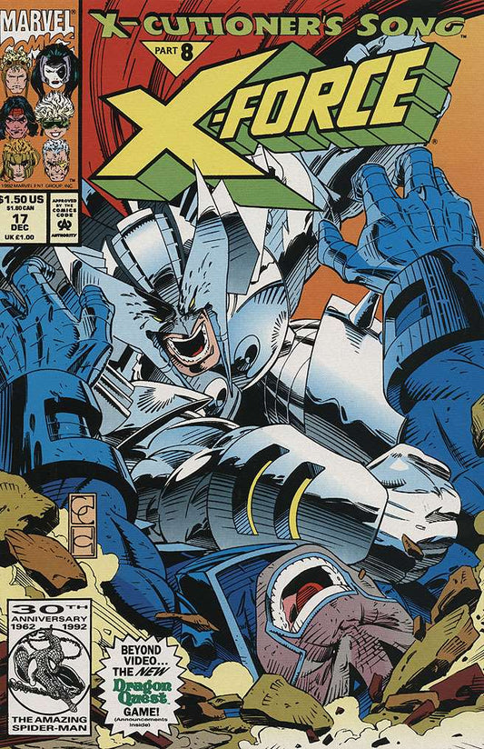 X-Force #17/CS (VF-NM), Comic Book, Back Issue, buy comic books online, online comic book store canada, sell comic books, online, comic websites, comic store,  vintige comic books, comic book store guelph, comic book store, comic book store near me, Long Box Silver's Comics 