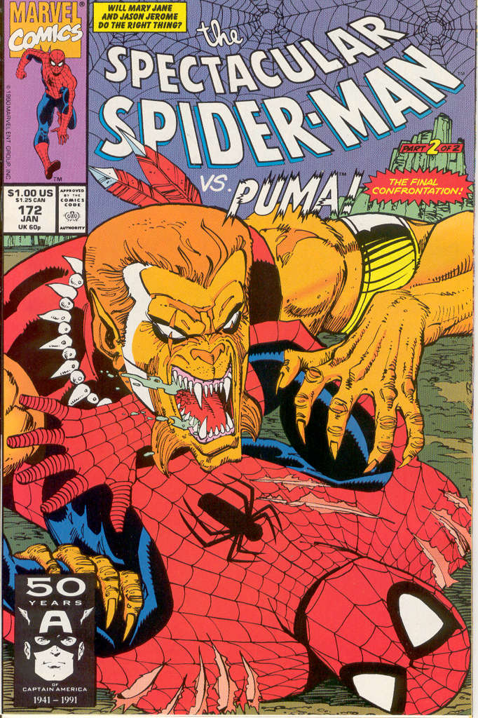 Spectacular Spider-Man, The #172 (VF-NM), Comic Book, buy comic books online, online comic book store canada, sell comic books, online, comic websites, comic store,  vintige comic books, comic book store guelph, comic book store,  Long Box Silver's Comics 