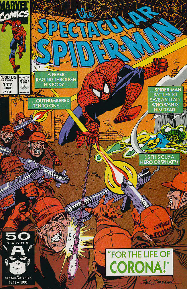 Spectacular Spider-Man, The #177 (VF-NM), Comic Book, buy comic books online, online comic book store canada, sell comic books, online, comic websites, comic store,  vintige comic books, comic book store guelph, comic book store,  Long Box Silver's Comics 