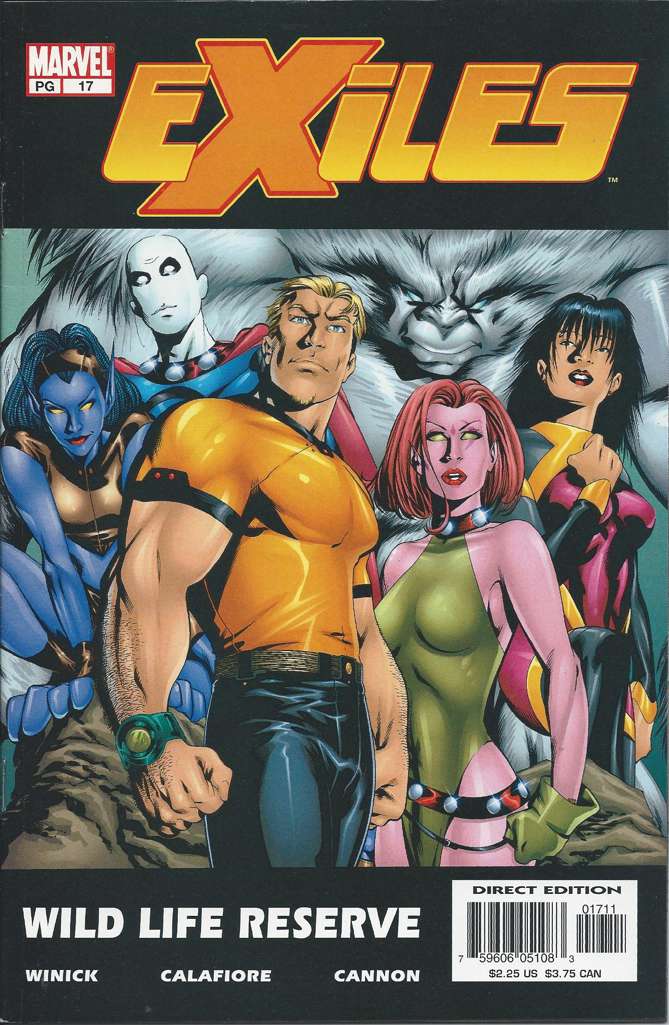 Exiles (Marvel) #17 (VF-NM), Comic Book, Back Issue, buy comic books online, online comic book store canada, sell comic books, online, comic websites, comic store,  vintige comic books, comic book store guelph, comic book store, comic book store near me, Long Box Silver's Comics 