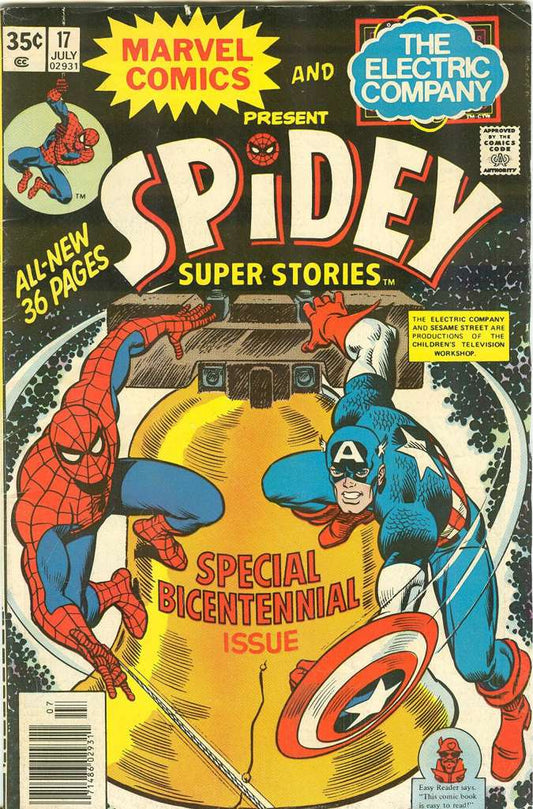 Spidey Super Stories #17 (VG), Comic Book, buy comic books online, online comic book store canada, sell comic books, online, comic websites, comic store,  vintige comic books, comic book store guelph, comic book store,  Long Box Silver's Comics 