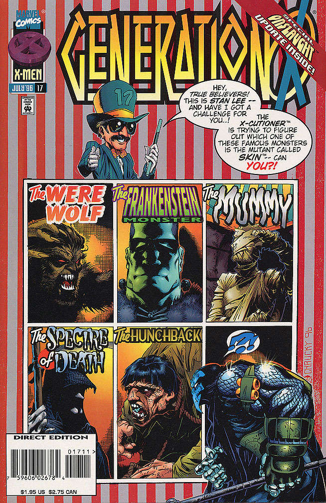 Generation X #17 (VF-NM), Comic Book, Back Issue, buy comic books online, online comic book store canada, sell comic books, online, comic websites, comic store,  vintige comic books, comic book store guelph, comic book store, comic book store near me, Long Box Silver's Comics 