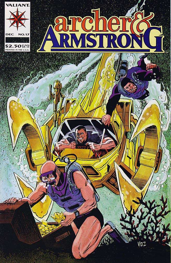 Archer & Armstrong #17, Comic Book, Back Issue, buy comic books online, order comics online, marvel comics, sell comic books, online, comic websites, comic store,  vintige comic books, comic book store guelph, comic book store, comic book store near me, Long Box Silver's Comic Book Store