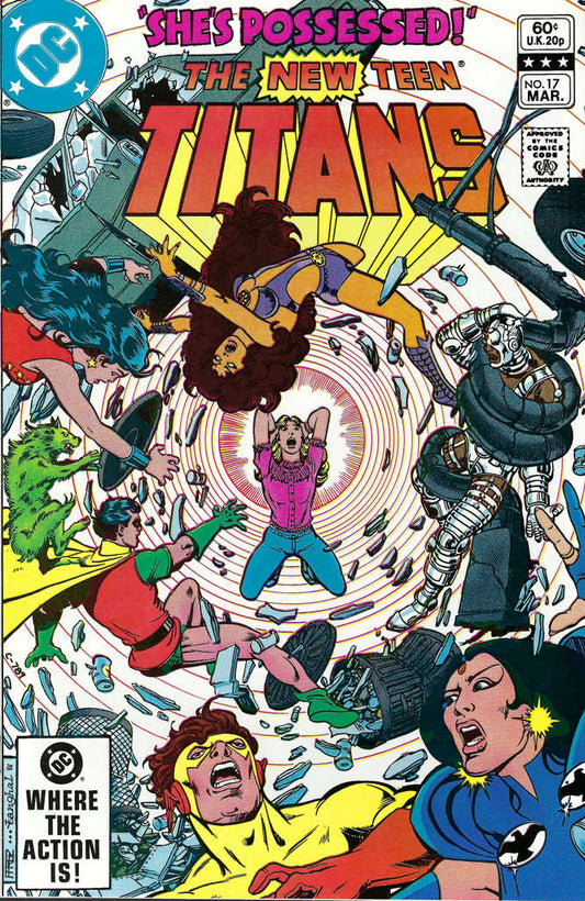 New Teen Titans, The (1st Series) #17 (VF-NM), Comic Book, buy comic books online, online comic book store canada, sell comic books, online, comic websites, comic store,  vintige comic books, comic book store guelph, comic book store,  Long Box Silver's Comics 