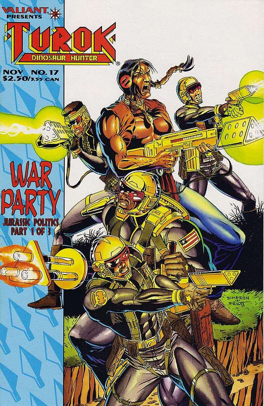 Turok, Dinosaur Hunter #17, Comic Book, Back Issue, buy comic books online, order comics online, marvel comics, sell comic books, online, comic websites, comic store,  vintige comic books, comic book store guelph, comic book store, comic book store near me, Long Box Silver's Comic Book Store