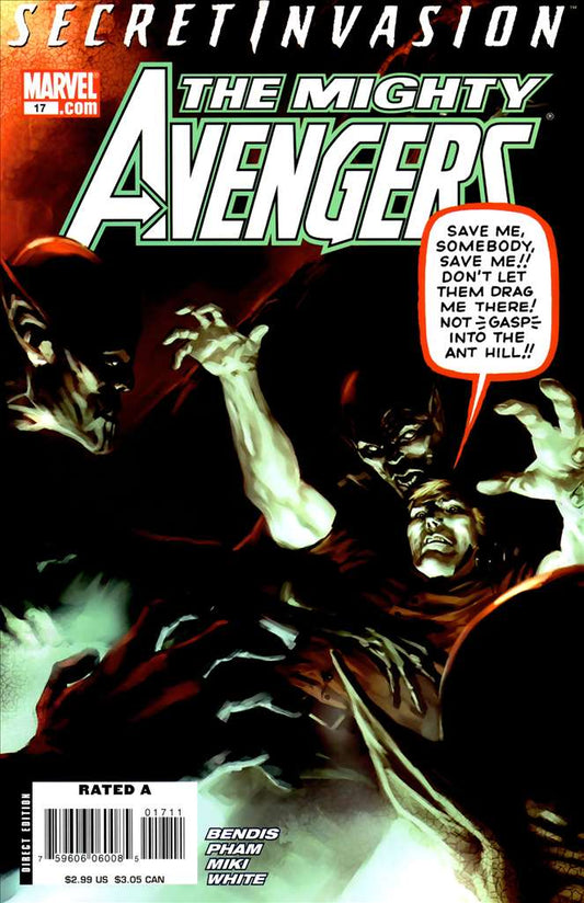 Mighty Avengers (VF-NM) #17, Comic Book, Back Issue, buy comic books online, order comics online, marvel comics, sell comic books, online, comic websites, comic store,  vintige comic books, comic book store guelph, comic book store, comic book store near me, Long Box Silver's Comic Book Store