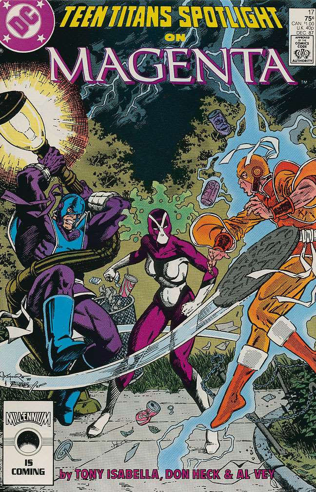 Teen Titans Spotlight #17, Comic Book, Back Issue, buy comic books online, order comics online, marvel comics, sell comic books, online, comic websites, comic store,  vintige comic books, comic book store guelph, comic book store, comic book store near me, Long Box Silver's Comic Book Store