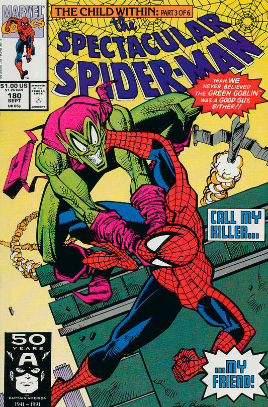 Spectacular Spider-Man, The #180 (VF-NM), Comic Book, buy comic books online, online comic book store canada, sell comic books, online, comic websites, comic store,  vintige comic books, comic book store guelph, comic book store,  Long Box Silver's Comics 