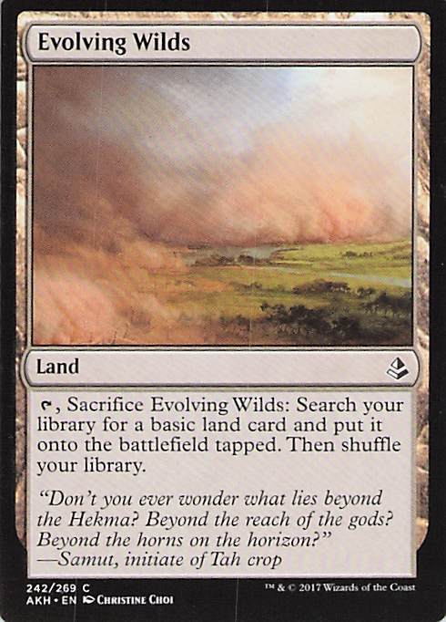 Evolving Wilds Amonkhet #242 Common Near Mint or Better