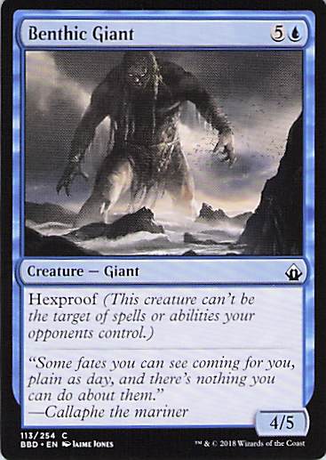 Benthic Giant Battlebond #113 Common Near Mint or Better