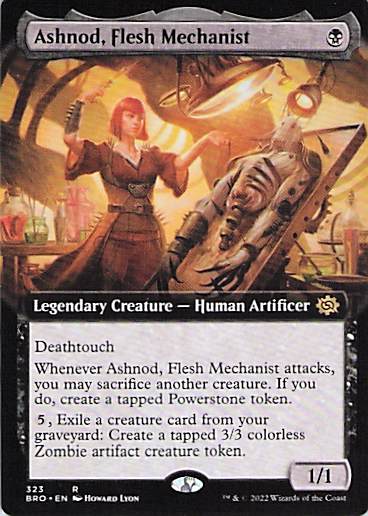 Ashnod, Flesh Mechanist The Brothers' War #84 Rare Near Mint or Better