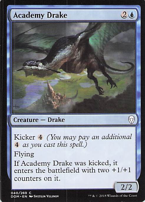 Academy Drake Dominaria #40 Common Near Mint or Better