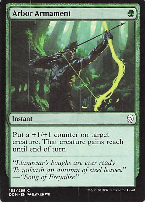 Arbor Armament Dominaria #155 Common Near Mint or Better