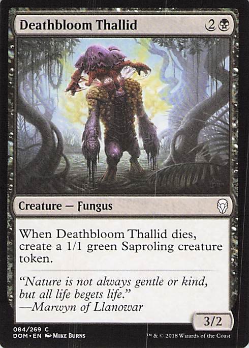 Deathbloom Thallid Dominaria #84 Common Near Mint or Better