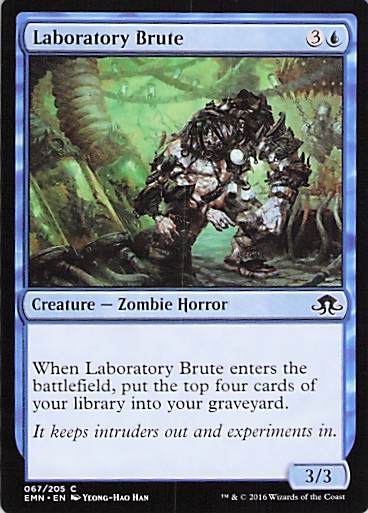 Laboratory Brute Eldritch Moon #67 Common Near Mint or Better