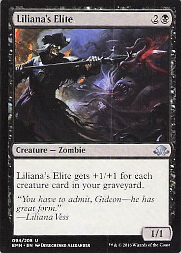 Liliana's Elite Eldritch Moon #94 Uncommon Near Mint or Better