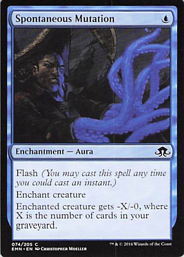 Spontaneous Mutation Eldritch Moon #74 Common Near Mint or Better