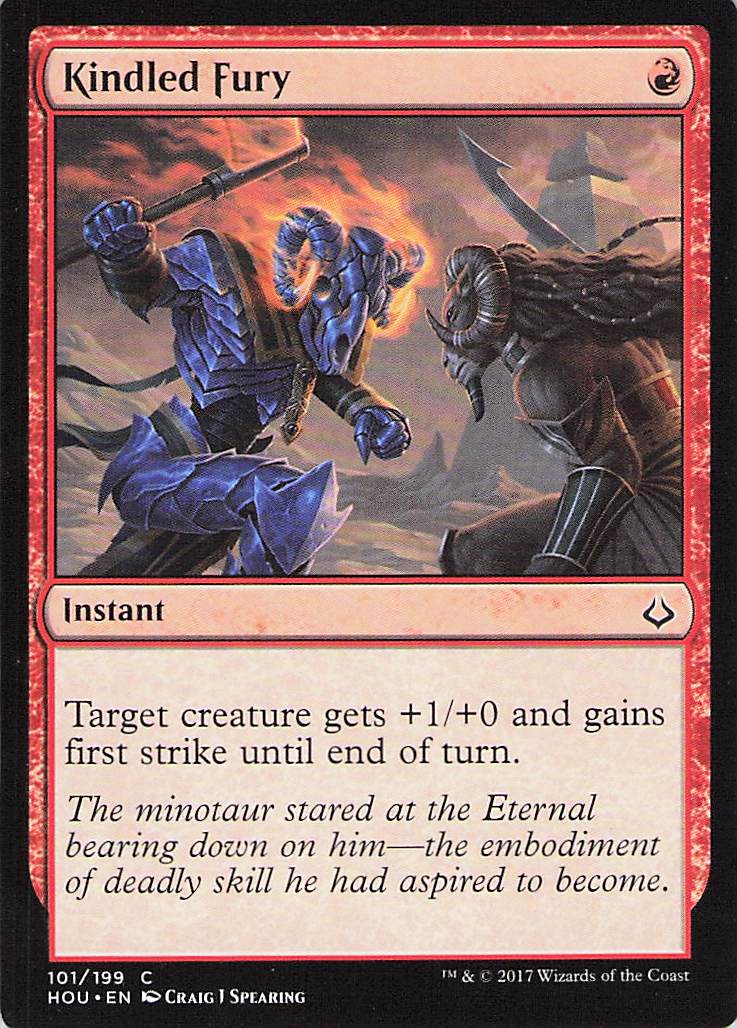 Kindled Fury Hour of Devastation #101 Common Near Mint or Better