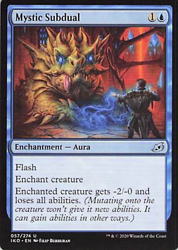 Mystic Subdual Ikoria: Lair of Behemoths #57 Uncommon Near Mint or Better