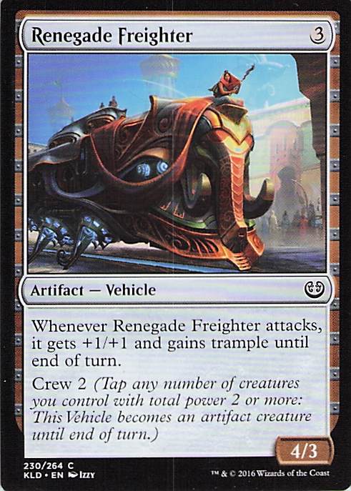 Renegade Freighter Kaladesh #230 Common Near Mint or Better