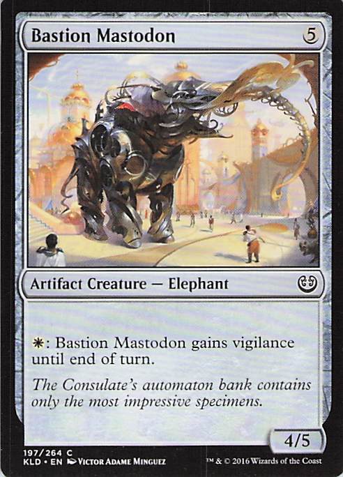 Bastion Mastodon Kaladesh #197 Common Near Mint or Better