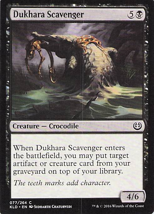 Dukhara Scavenger Kaladesh #77 Common Near Mint or Better