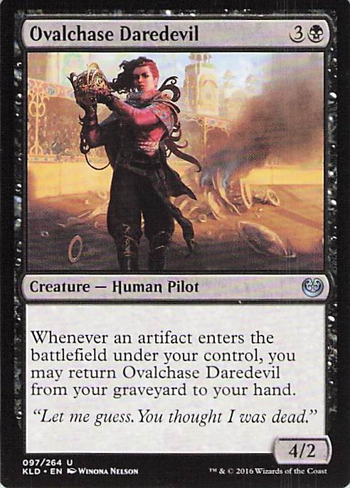 Ovalchase Daredevil Kaladesh #97 Uncommon Near Mint or Better