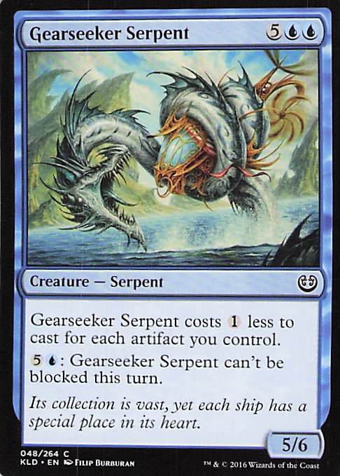 Gearseeker Serpent Kaladesh #48 Common Near Mint or Better