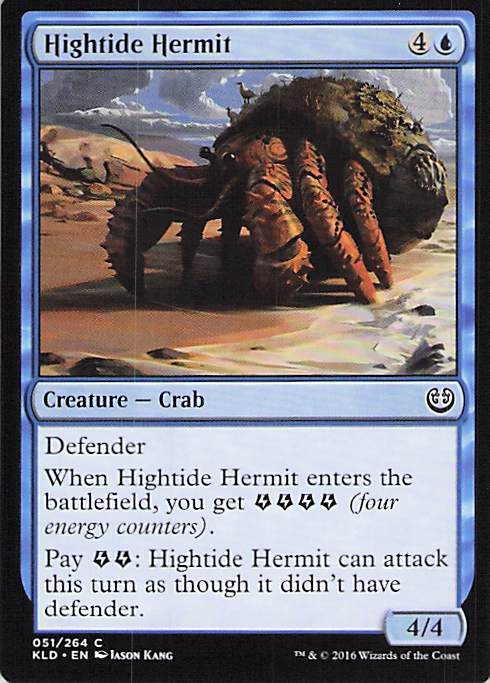 Hightide Hermit Kaladesh #51 Common Near Mint or Better